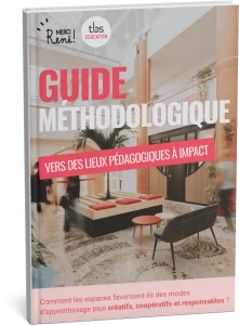 Couverture du guide méthodologique rédigé par Merci René et TBS Education