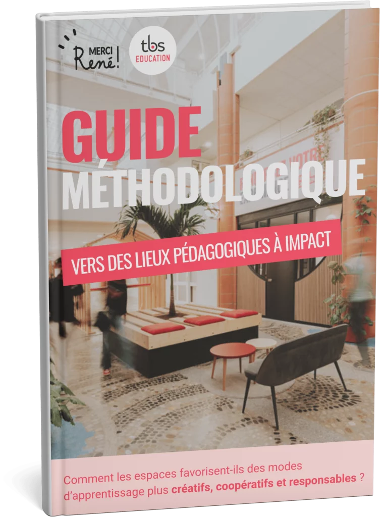 Couverture du guide méthodologique rédigé par Merci René et TBS Education