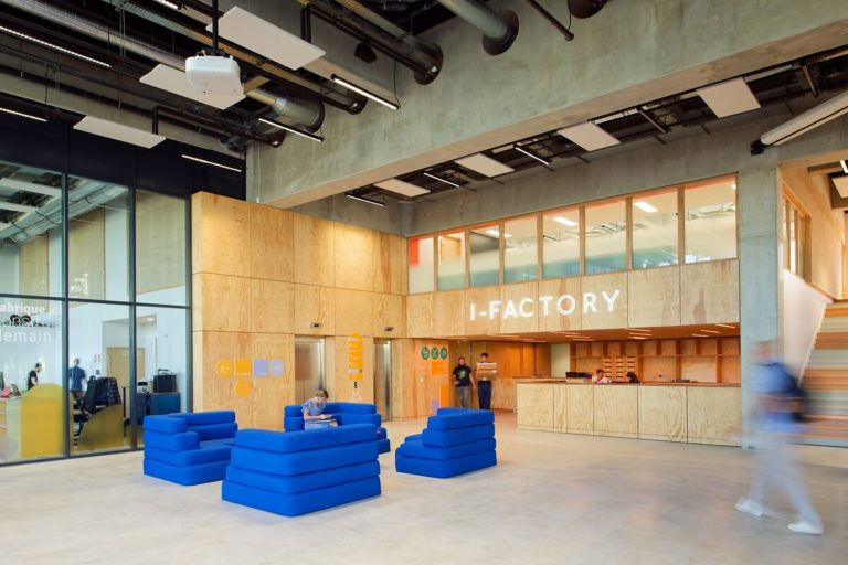 Accueil de l'I-Factory de Lyon